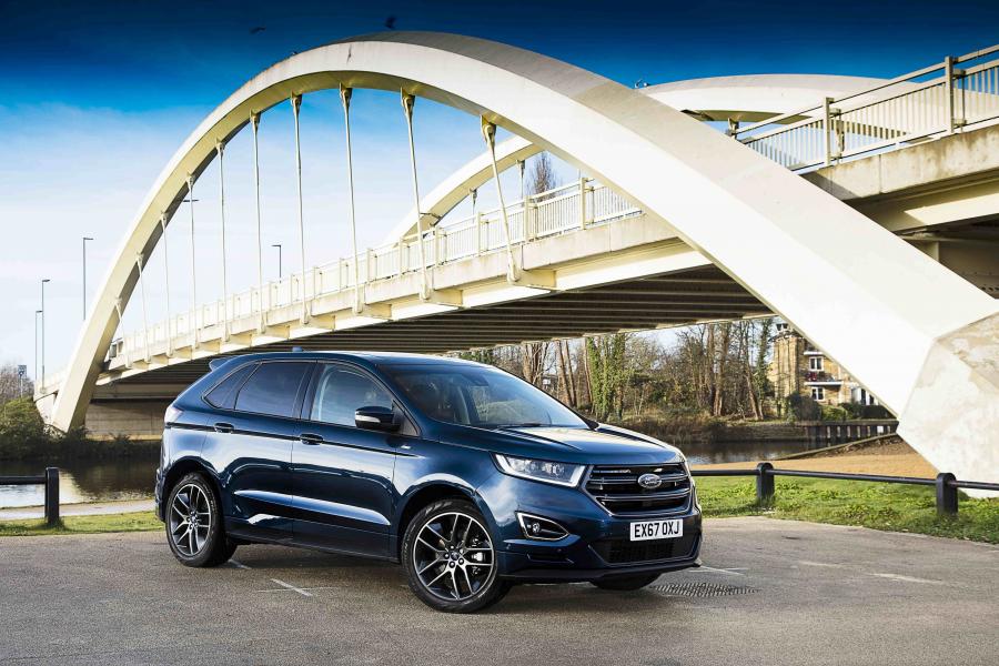  Ford Edge ST-Line 2017 года  (UK) (фото 7 из 13)